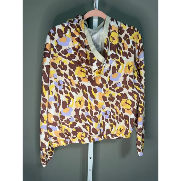 Oli & Viv‎ Floral Hoodie Kangaroo Pocket Cottagecore Indie Boho XL NWT - Image 5