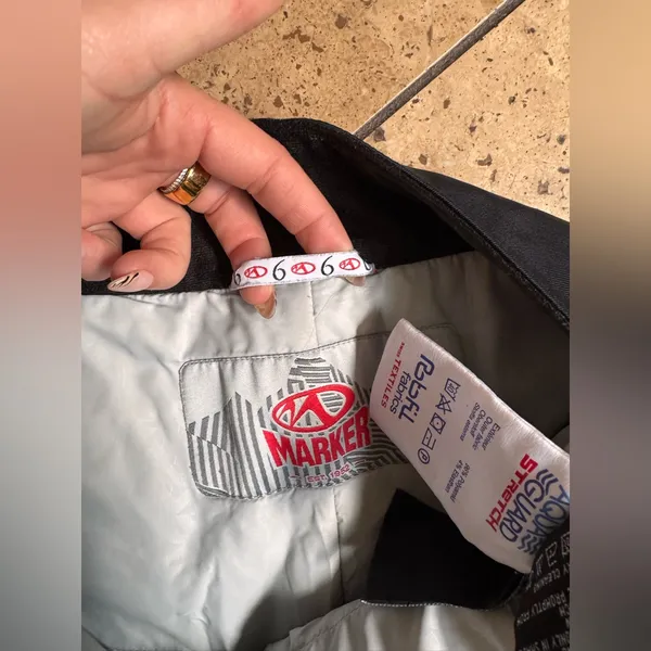 🌸Marker Black Winter Pants with Branded Fabric Tag - Image 4