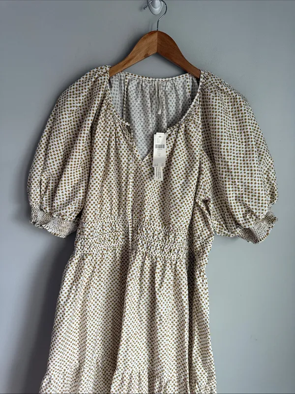 NEW Anthropologie The Somerset Maxi Dress: Puff-Sleeve Edition XL - Image 5