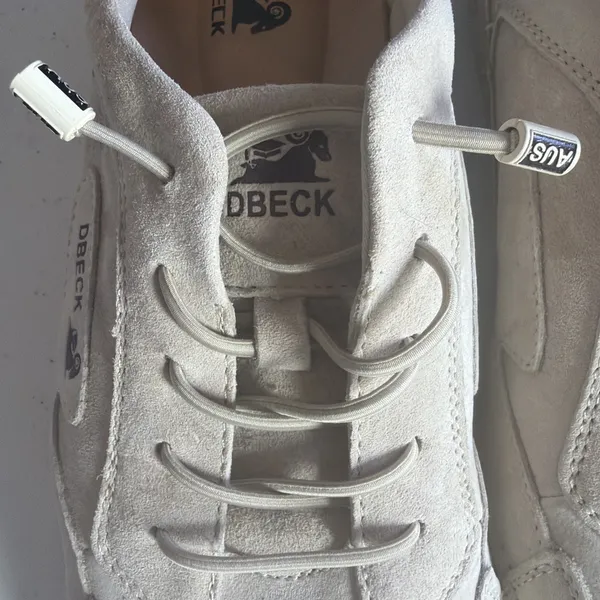 Dbeck AirWalker Comfortable Flexible Beige Leather Walking Shoes Women 10.5 44 - Image 3