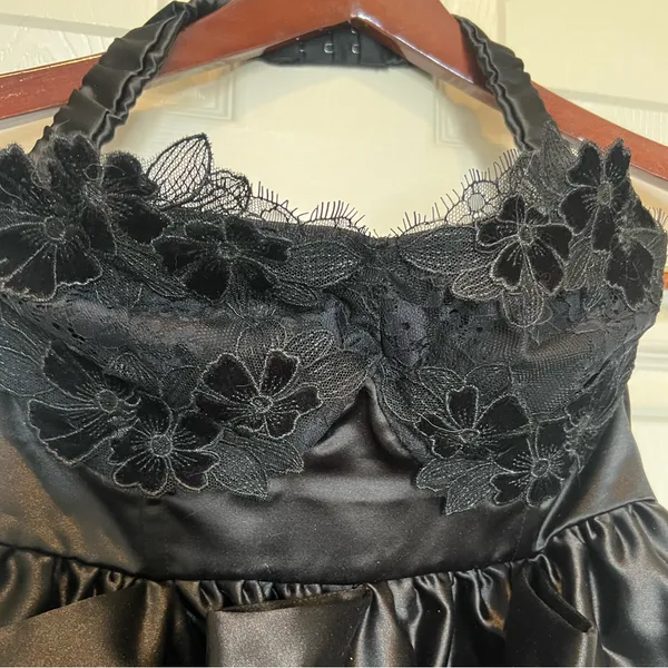 For Love & Lemons Virginia halter dress gloves included NWT - Image 8