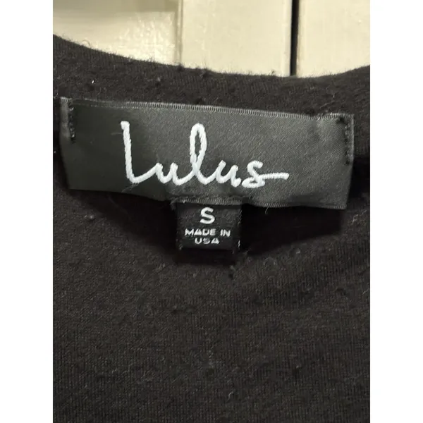 Lulus Bodysuit Long Sleeve Scoop Thong Back Size Small Snap Crotch‎ Soft - Image 2