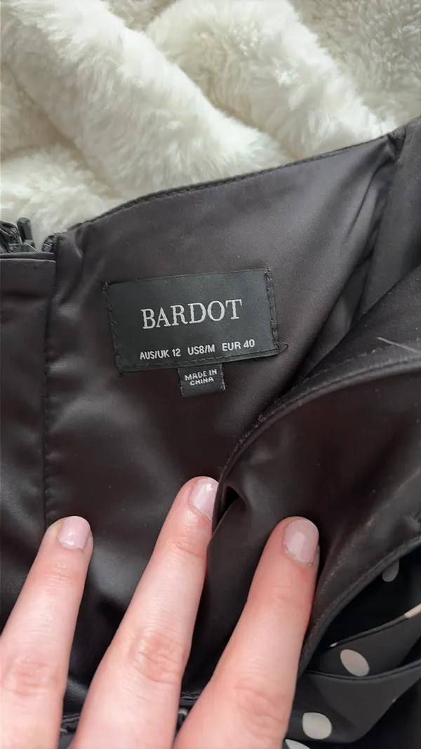 Bardot Mini Dress - Image 5