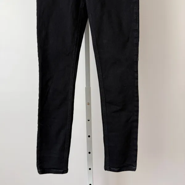 Reformation sz 27 Jeans Black Skinny High‎ Rise Denim Pants Boho Casual - Image 3