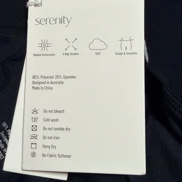 CSB Halle Tank Black Serenity‎ Halter Square Neck Open Back Top XL New - Image 7