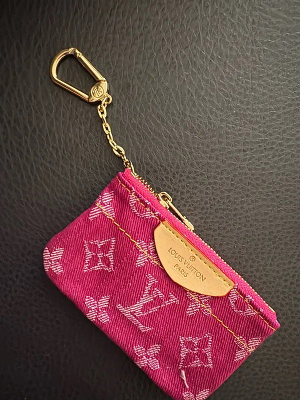 embroiled wrislet coin bag Pink - Image 2