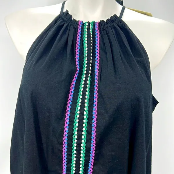 Knox Rose black halter top XXL new - Image 2