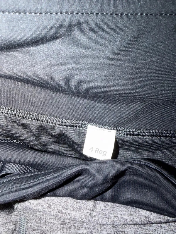 Lululemon Speed Up Low-Rise Lined Shorts 2.5” Heather Lux Multi Black/Black Size 4 - Image 4