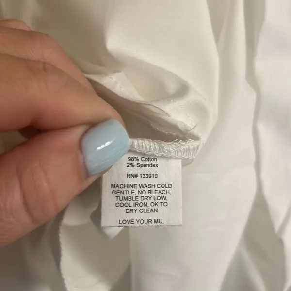 ✨Show Me Your Mumu Mallory Poplin White Mini Sz XL Dress✨ - Image 13