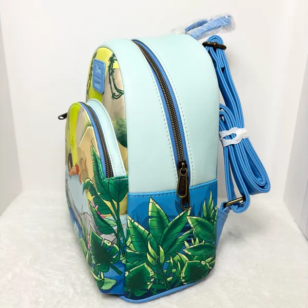 Loungefly Disney The Jungle Book‎ Duo River Mini Backpack NEW - Image 5