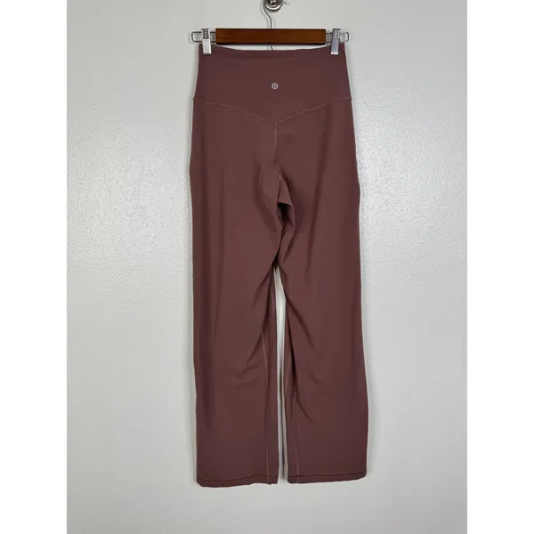 Lululemon Align High-Rise Wide-Leg Pant 31 Dark Oxide Nulu Yoga Pants Size 4 - Image 6