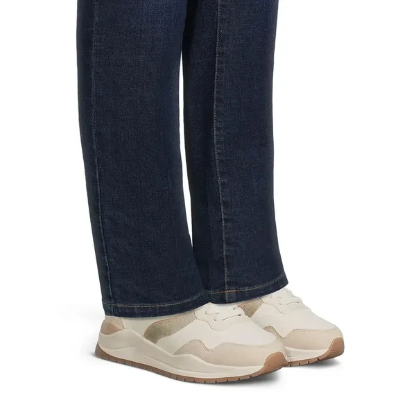 Time and Tru Womens Chunky Jogger‎ Sneakers Size 8 Tan Lace Up Cushioned Modern - Image 4