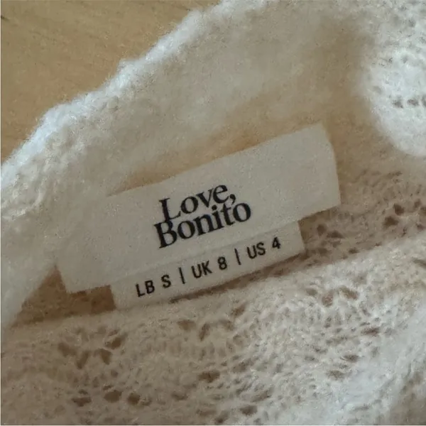 Love Bonito Cream Sweater - Image 2