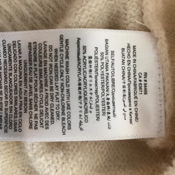 BCBGeneration cropped fuzzy sweater large - Image 7