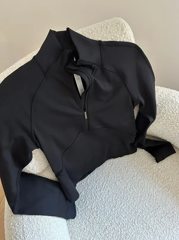 Lululemon Cropped Half-Zip - Image 2