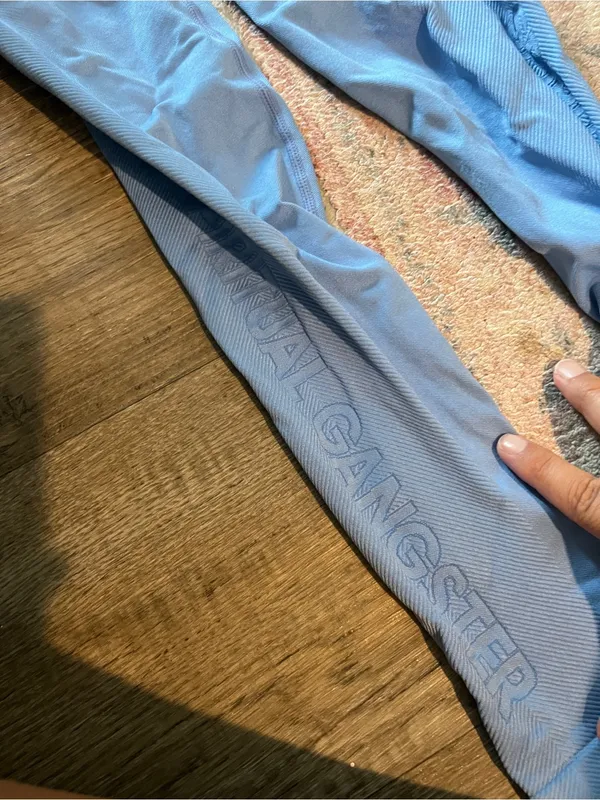 Spiritual gangster blue leggings m/l - Image 2