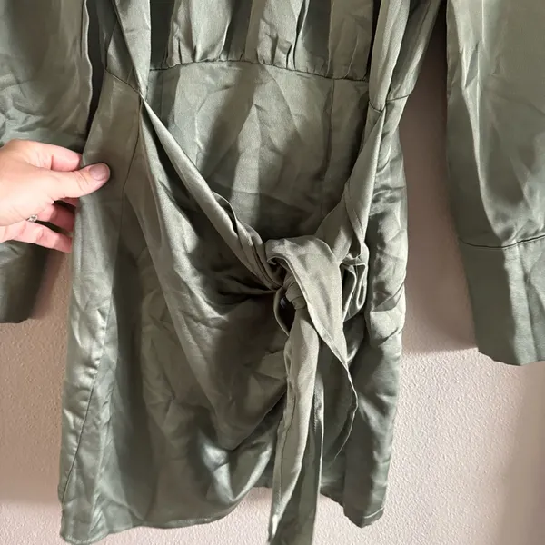 HELLO MOLLY Softest Words‎ Satin Dress - Image 6