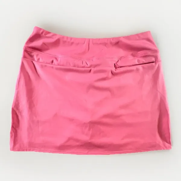 Tommy Bahama Golf Skort Women's M Pink Stretch‎ Athletic Skirt Shorts Pockets - Image 2