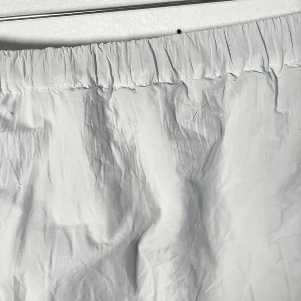 Uniqlo Midi Skirt‎ Women's Medium White Eyelet Lace Embroidered Cottagecore - Image 5