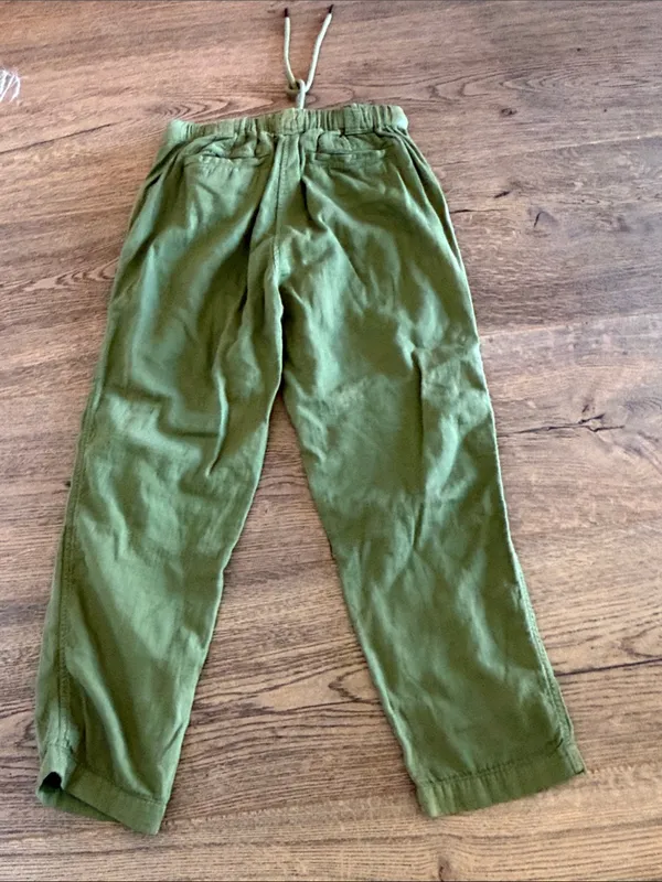 J. Crew Olive Green Cropped Cargo Pants NWT 4 - Image 4