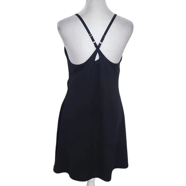 Healthy Yoga Black Tennis Dress Size Large NWT - Image 2