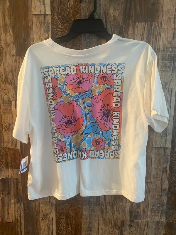 Rebellious One NWT flower design size XL 22 length x 20 bust - Image 3