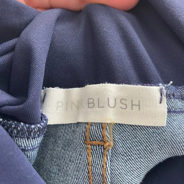 Pinkblush Navy Blue Denim Jeans - Image 6