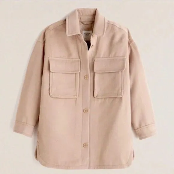 Abercrombie oversized quilted shacket - Image 2