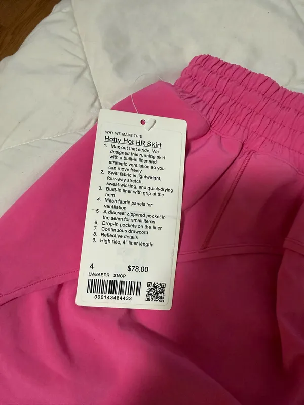 Lululemon Hotty Hot Skirt - Image 4