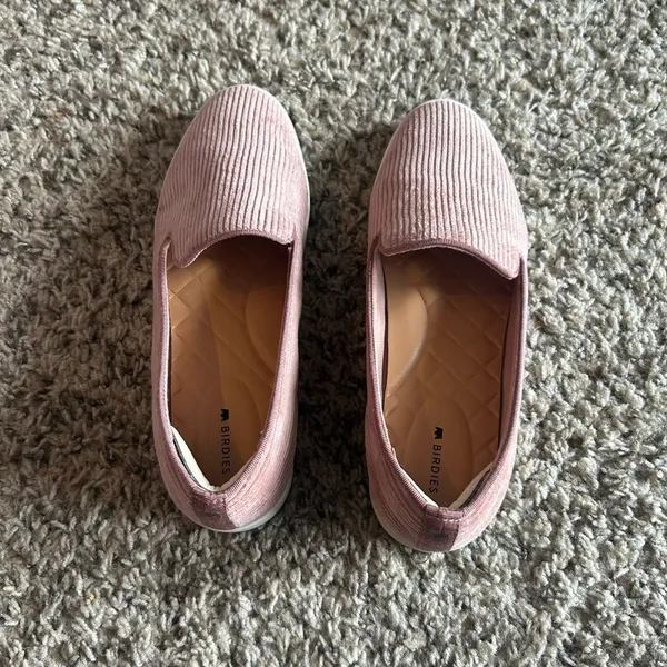 Birdies The Swift Corduroy Slip On Sneakers Women’s Size 9.5 Carnation P… - Image 3