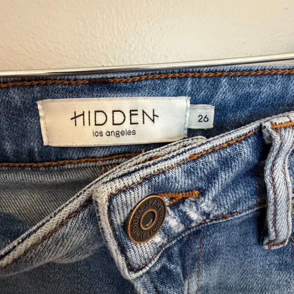 Hidden Jeans Distressed Ryan Bootcut Jeans - Image 5