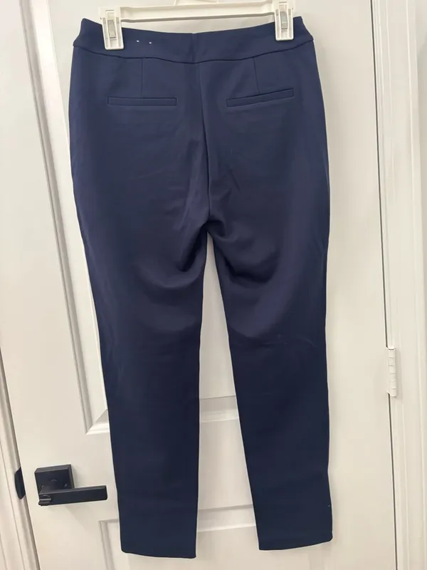 J McLaughlin navy work pants trousers Blue Size 2 - Image 5