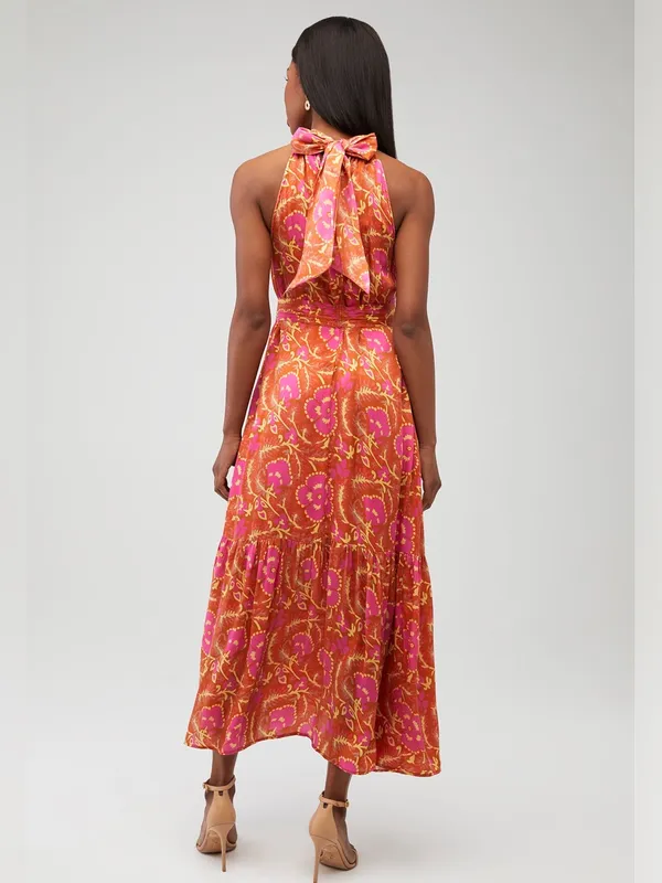 Cleobella Luella Floral Halter Maxi Dress XS - Image 3