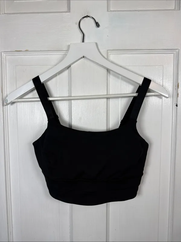Lululemon Both Ways Sports Bra in Black W2479 Sz 6 - Image 2