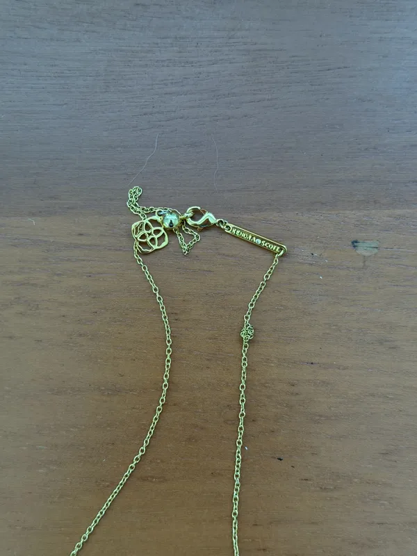 Gold volleyball Kendra Scott necklace  - Image 3