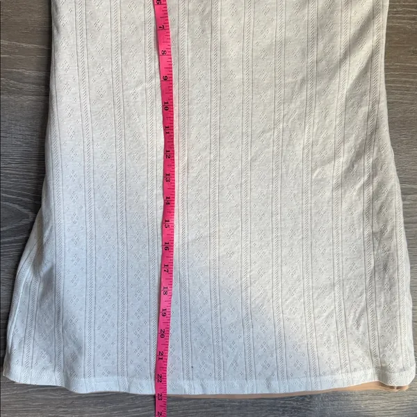 With Jean NEW Frankie strapless mini dress in white pointelle Small - Image 6