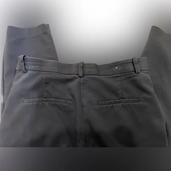 Women navy H&M ankle length dress Pants slacks - Image 4
