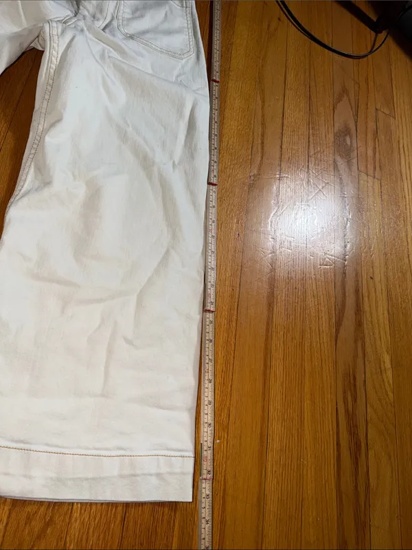 Maeve Anthropologie the Colette White High-Rise Wide Leg Jeans - Image 6