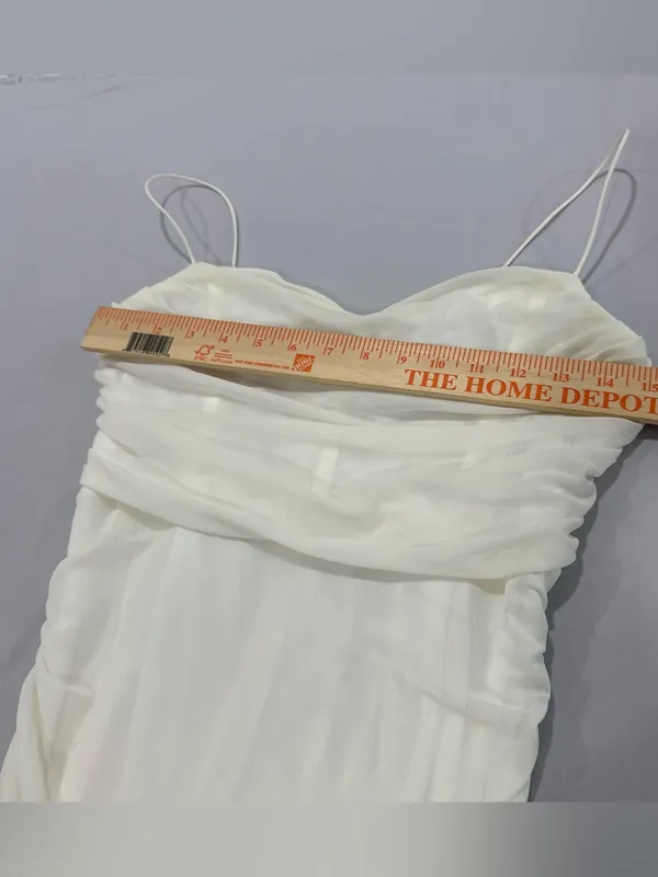 Princess‎ Polly White Mini Dress Size 12 - Image 6
