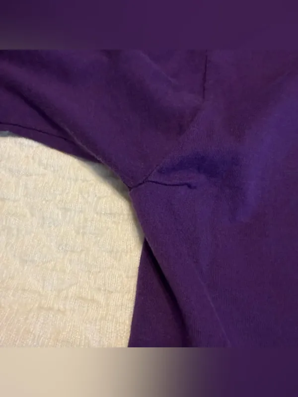 Vintage 80s Best Fruit of the Loom T Shirt Rocking Horse Adult Size XXL Purple - Image 7