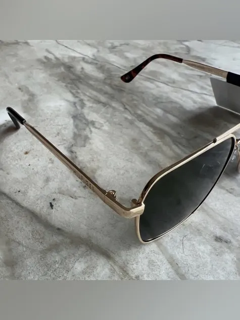 NWT TOMMY HILFIGER MM OM687 Gold/Green Mens Sunglasses - Image 9