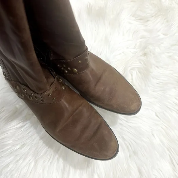 Matisse Studded Western Leather Cowboy Boot Sz 7 - Image 3