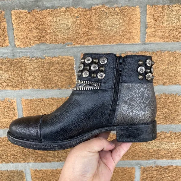 MERY made in italy booties size 6 Black - Image 10