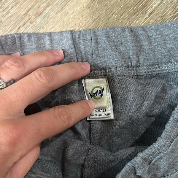 Kavio size small fusion national dance competition shorts. - gray - Image 2
