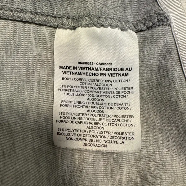 Nike | Tech Fleece Full Zip Hoodie in Grey Size Small Cotton Blend 930757-063 - Image 12