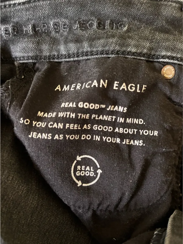 American Eagle Jeans Black High-Rise - Image 5