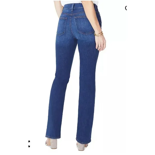 Nydj Barbara bootcut dark wash jean size 10 - Image 2