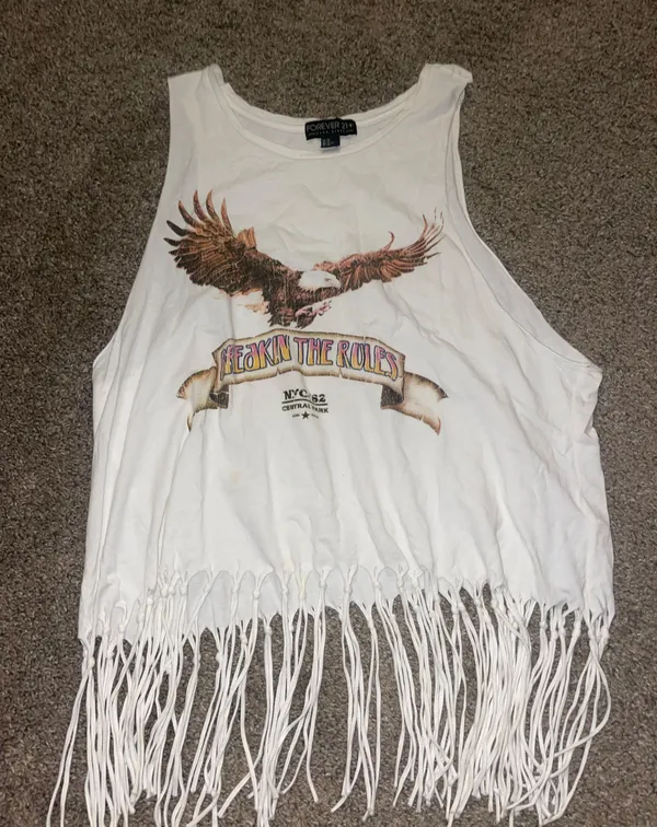 Tank Top Blue Size M - Image 2