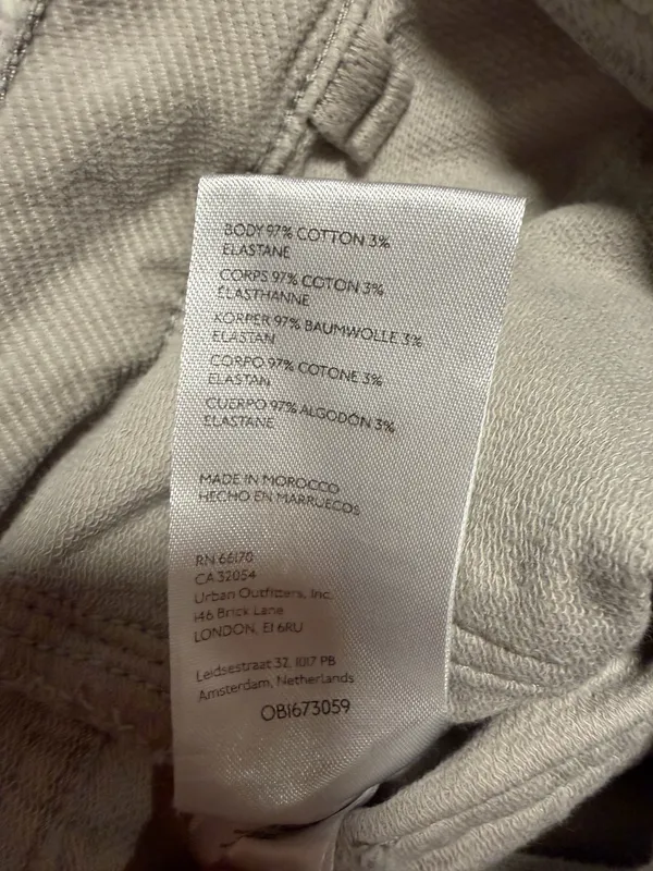 Free People Corduroy Cargo Pants Taupe - Image 6