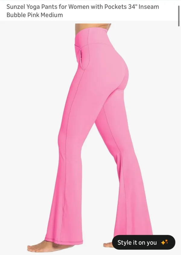  Sunzel Amazon Flare Leggings Crossover - Image 2